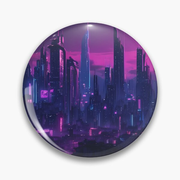 Item preview, Cyberpunk City Skyline designed and sold by papi1998.