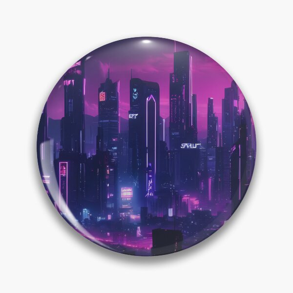 Item preview, Cyberpunk City Skyline designed and sold by papi1998.