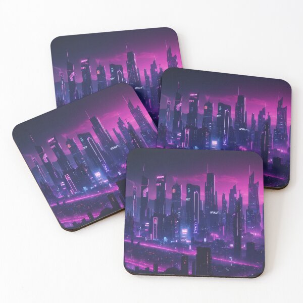 Item preview, Cyberpunk City Skyline designed and sold by papi1998.