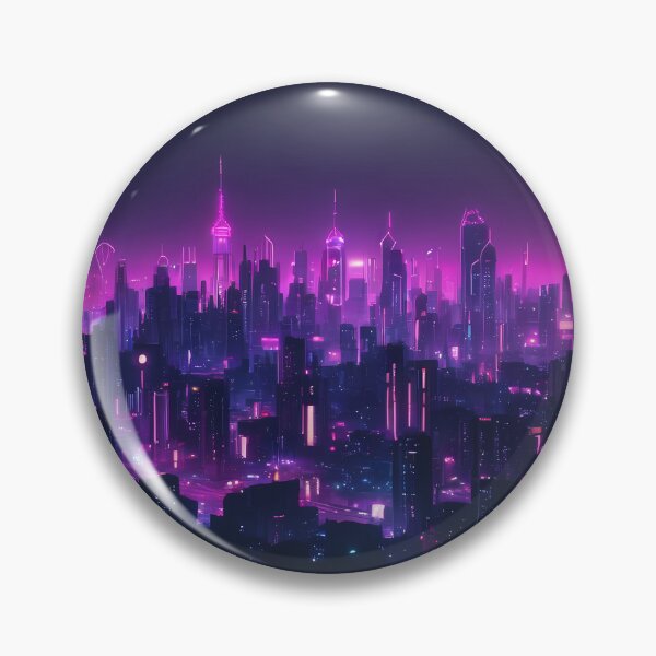 Item preview, Cyberpunk City Skyline designed and sold by papi1998.