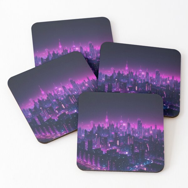 Item preview, Cyberpunk City Skyline designed and sold by papi1998.