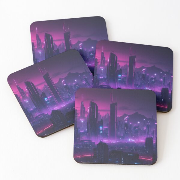 Item preview, Cyberpunk City Skyline designed and sold by papi1998.