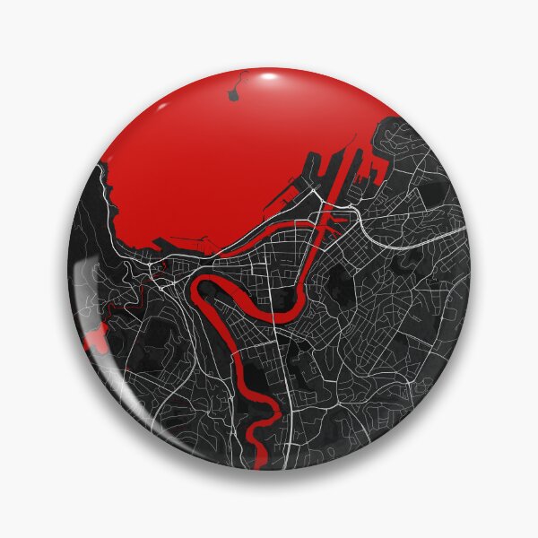 Item preview, Trondheim City Map of Norway - Oriental designed and sold by deMAP.