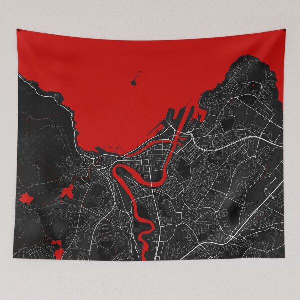 Item preview, Trondheim City Map of Norway - Oriental designed and sold by deMAP.