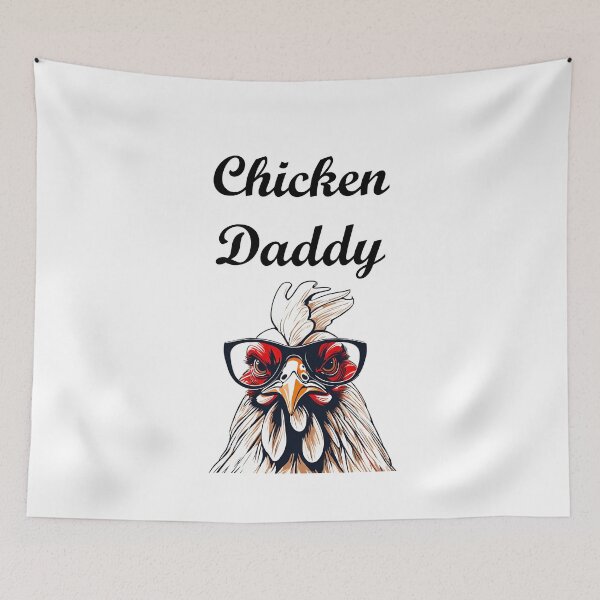 Item preview, Chicken Daddy - Rooster quotes 1 designed and sold by Tom-Johnson.