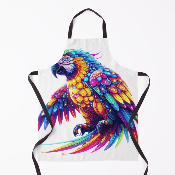 Item preview, Colorful glowing parrot designed and sold by GloriousArtSKD.