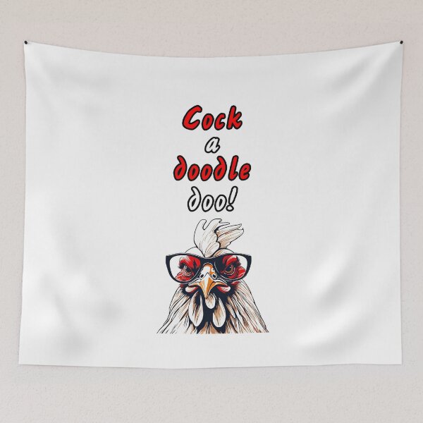 Item preview, Cock-a-doodle-doo! - Rooster quotes 1 designed and sold by Tom-Johnson.