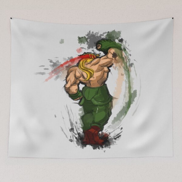 Item preview, ALEX SF3: Style SF4 - Dynamic Warrior in Brushstroke Motion Art designed and sold by MechanicalART.