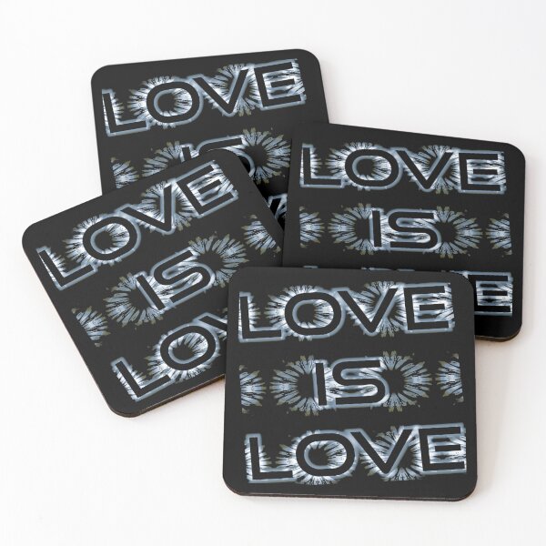 Item preview, Love is Love . Typographical Design . Black n' White . #1 designed and sold by Artistic63.