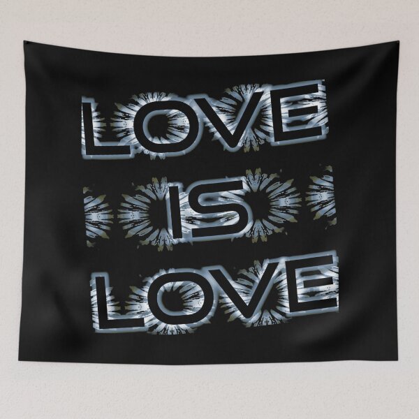 Item preview, Love is Love . Typographical Design . Black n' White . #1 designed and sold by Artistic63.