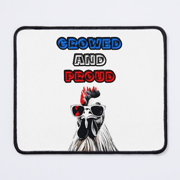 Item preview, Crowed and Proud - Rooster quotes 1 designed and sold by Tom-Johnson.