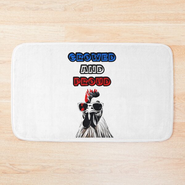 Item preview, Crowed and Proud - Rooster quotes 1 designed and sold by Tom-Johnson.