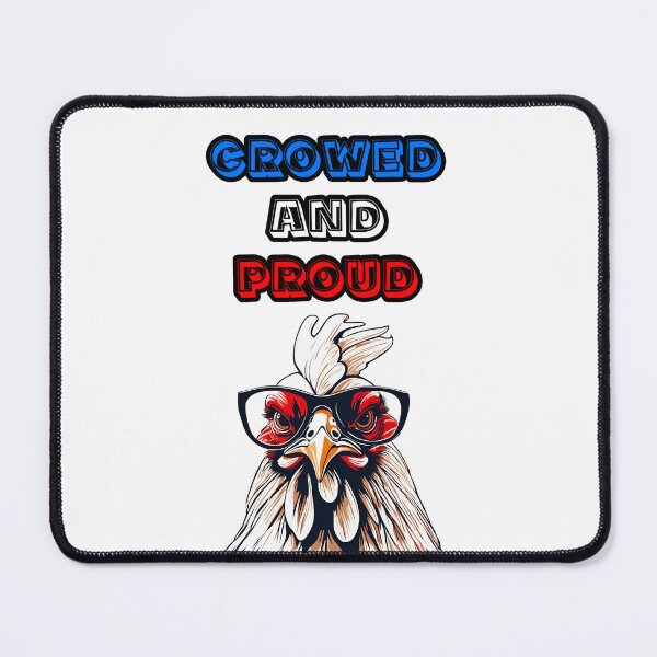 Item preview, Crowed and Proud - Rooster quotes 2 designed and sold by Tom-Johnson.