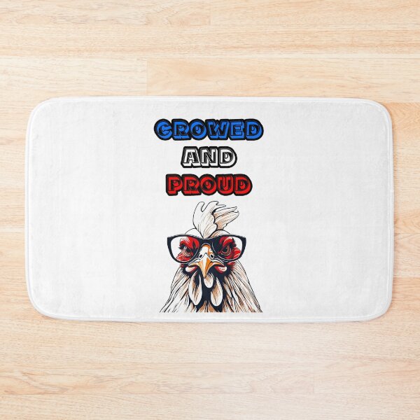 Item preview, Crowed and Proud - Rooster quotes 2 designed and sold by Tom-Johnson.