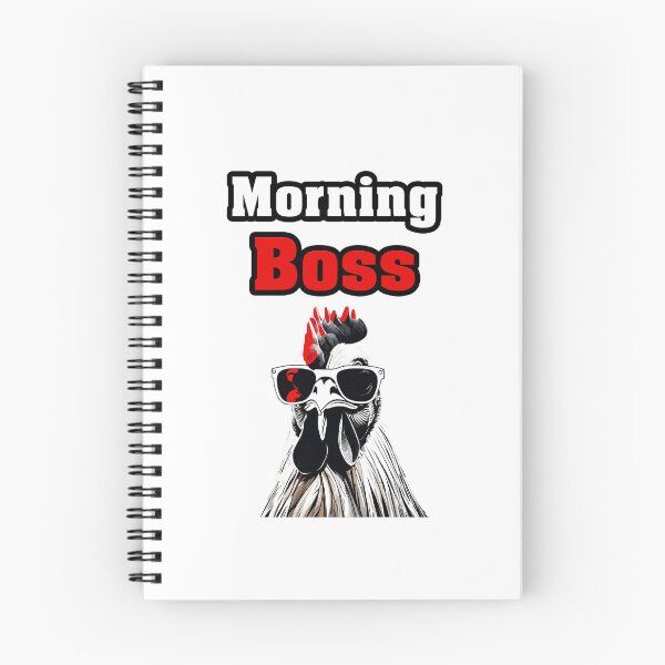 Item preview, Morning Boss - Rooster quotes 1 designed and sold by Tom-Johnson.