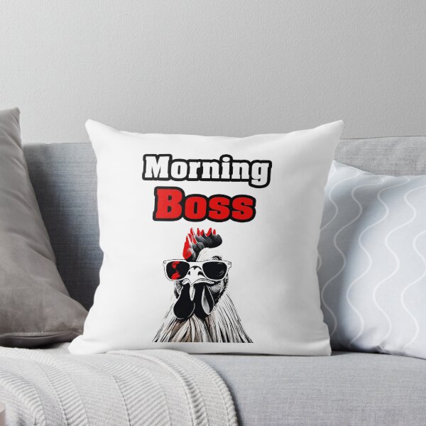 Item preview, Morning Boss - Rooster quotes 1 designed and sold by Tom-Johnson.