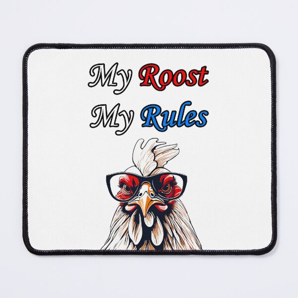 Item preview, My Roost, My Rules - Rooster quotes 1 designed and sold by Tom-Johnson.