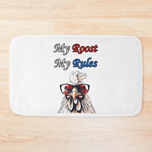 Item preview, My Roost, My Rules - Rooster quotes 1 designed and sold by Tom-Johnson.