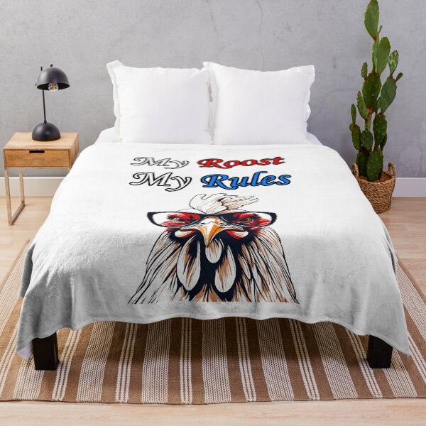Item preview, My Roost, My Rules - Rooster quotes 1 designed and sold by Tom-Johnson.