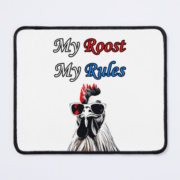 Item preview, My Roost, My Rules - Rooster quotes 2 designed and sold by Tom-Johnson.