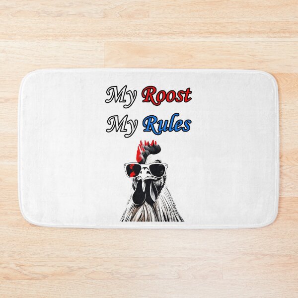 Item preview, My Roost, My Rules - Rooster quotes 2 designed and sold by Tom-Johnson.
