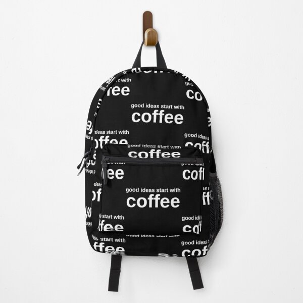 Item preview, Good Ideas Start With Coffee. Sarcastic Coffee Lover Humor. Funny Coffee Addict Gift. White designed and sold by That Cheeky Tee.