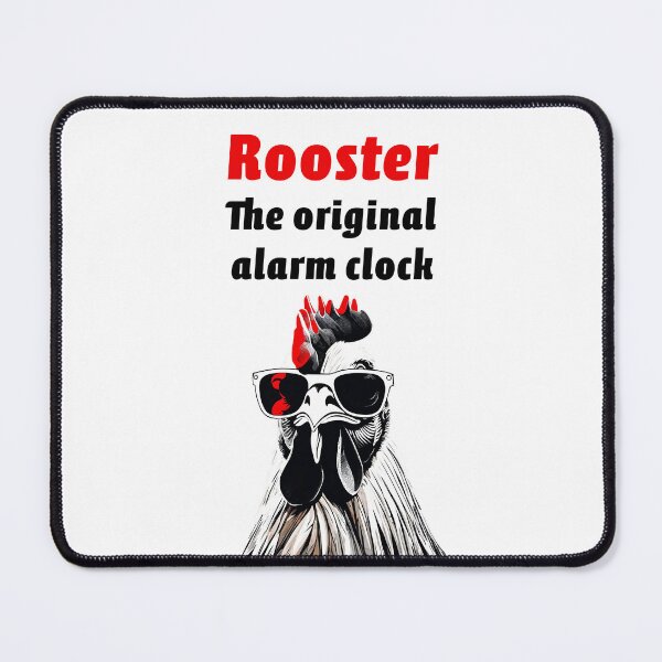 Item preview, Rooster The original alarm clock - Rooster quotes designed and sold by Tom-Johnson.
