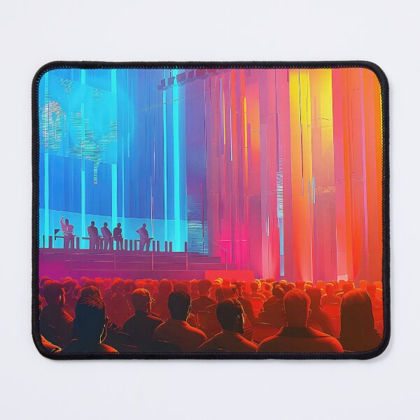Item preview, Captivating Cryptocurrency Conference Speakers on Stage. designed and sold by CheerForGoods.