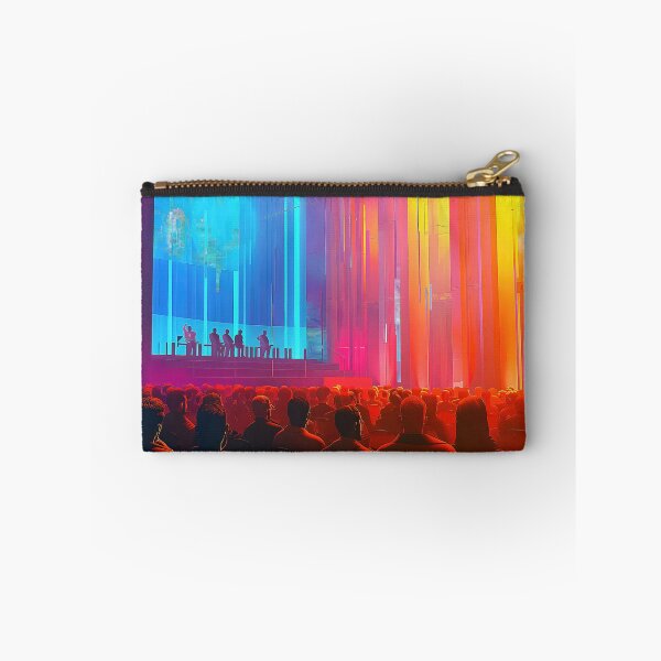 Item preview, Captivating Cryptocurrency Conference Speakers on Stage. designed and sold by CheerForGoods.