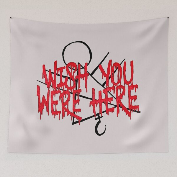 Item preview, Yellowjackets symbol "Wish You Were Here" design designed and sold by sizzyyyyy.