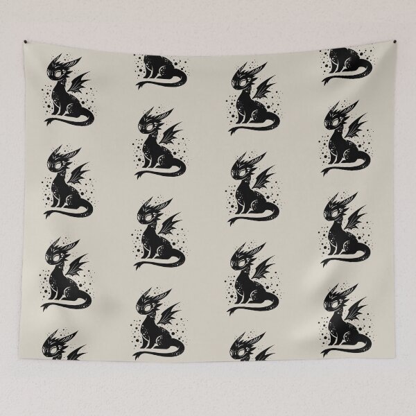 Item preview, Native dragon black designed and sold by Aakanksha97.