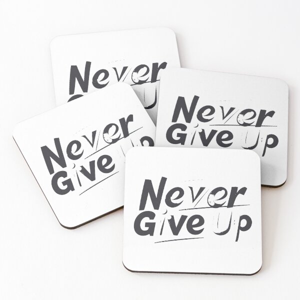 Item preview, Never Give Up designed and sold by adeil.