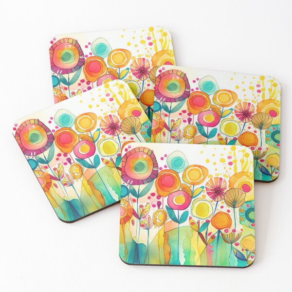 Item preview, Summer Watercolour Flowers designed and sold by Djarainj.