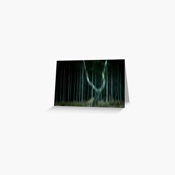 ghost tree Greeting Card
