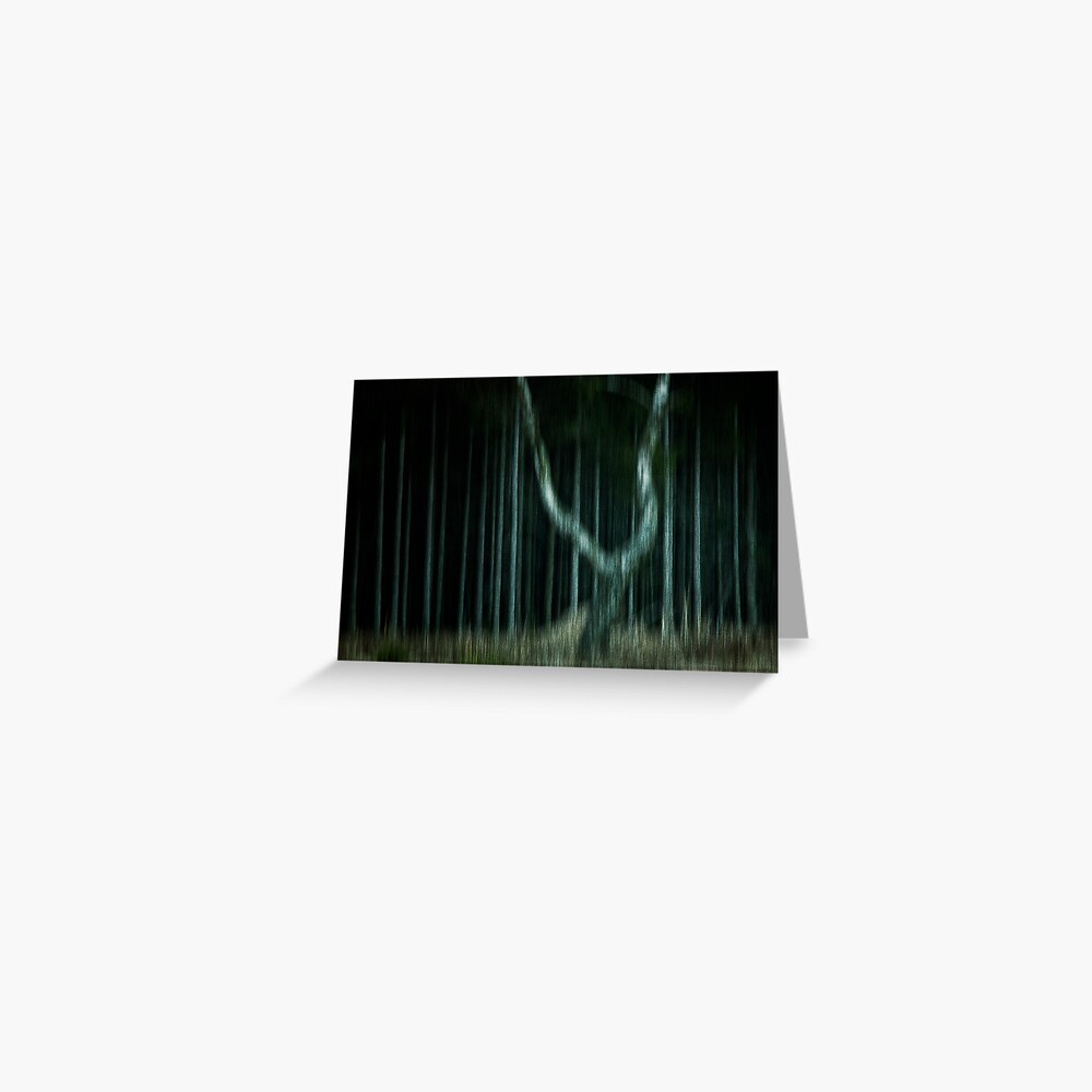 ghost tree Greeting Card