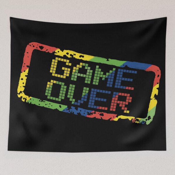 Item preview, GAME OVER (Arcade Edition) designed and sold by Inx Artworks.