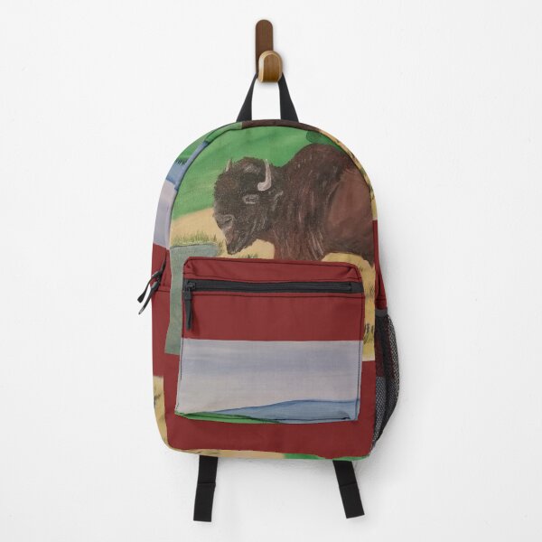 Item preview, Bison on the plains designed and sold by XOCH2024.