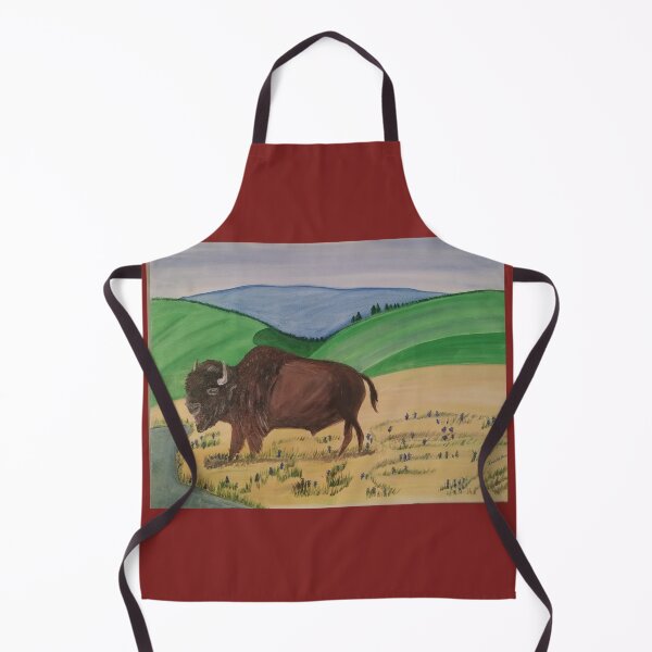 Item preview, Bison on the plains designed and sold by XOCH2024.