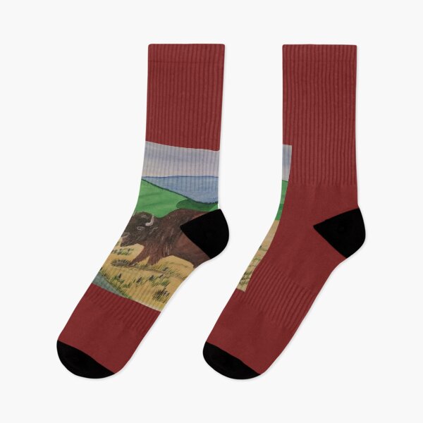Item preview, Bison on the plains designed and sold by XOCH2024.