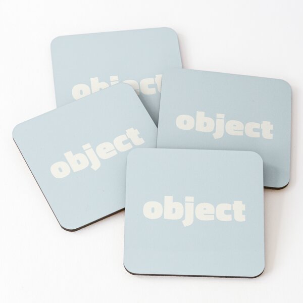 Item preview, Bold Minimalist "Object" Typography - Ecru designed and sold by trepiu.