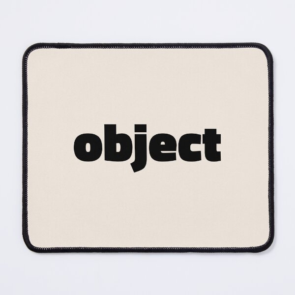 Item preview, Bold Minimalist "Object" Typography Design designed and sold by trepiu.