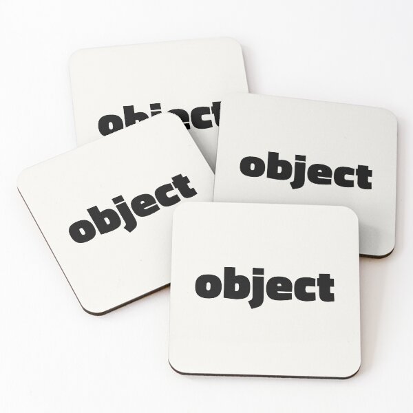 Item preview, Bold Minimalist "Object" Typography Design designed and sold by trepiu.