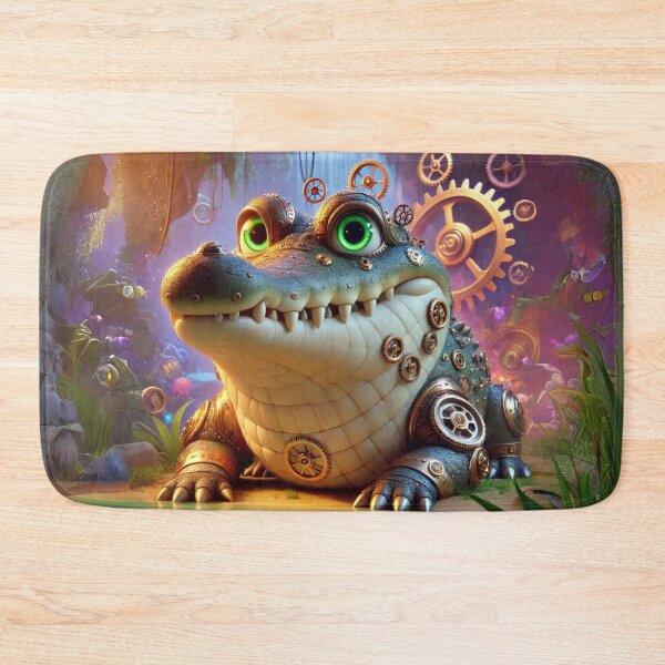 Item preview, Steampunk Nile Crocodile designed and sold by Sillytoe.