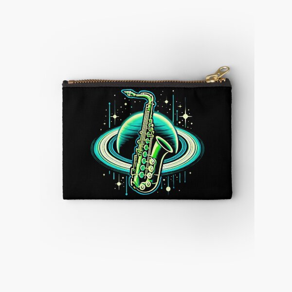 Item preview, Saturn’s Song And Neon Saxophone Glow designed and sold by SplashTastic.