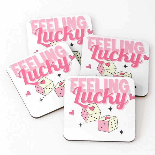 Item preview, Feeling Lucky Tee , Positive Tee, Lucky Tee, Pink Tee,Valentines Tee,  designed and sold by dinartanddesign.