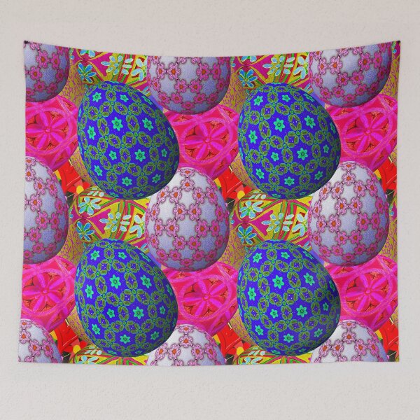 Item preview, Colorful Easter Eggs Hand drawn Stunning Easter Eggs designed and sold by Victoria Rose.