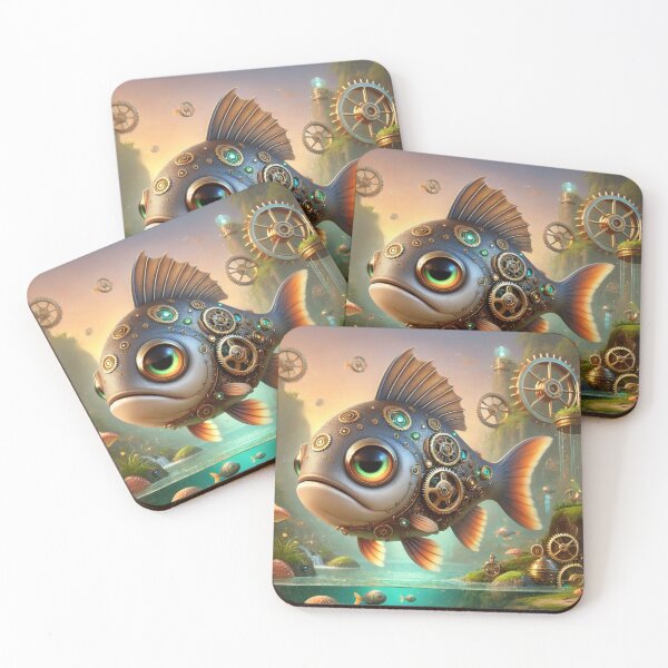 Item preview, Steampunk Nile Perch designed and sold by Sillytoe.