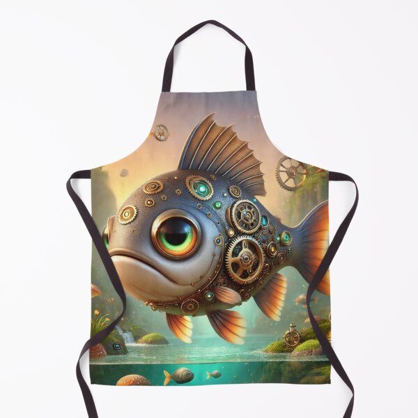 Item preview, Steampunk Nile Perch designed and sold by Sillytoe.