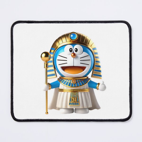Item preview, 3D Doraemon Egyptian Pharaoh Avatar Printable Digital Clipart | Sublimation designed and sold by mystic-brushes.