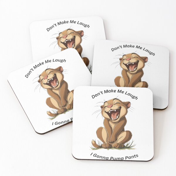 Item preview, Funny cartoon puma with funny phrase designed and sold by Lewis-mart.